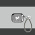 Electroplated 3D Heart + Bracelet Apple AirPods 1/2