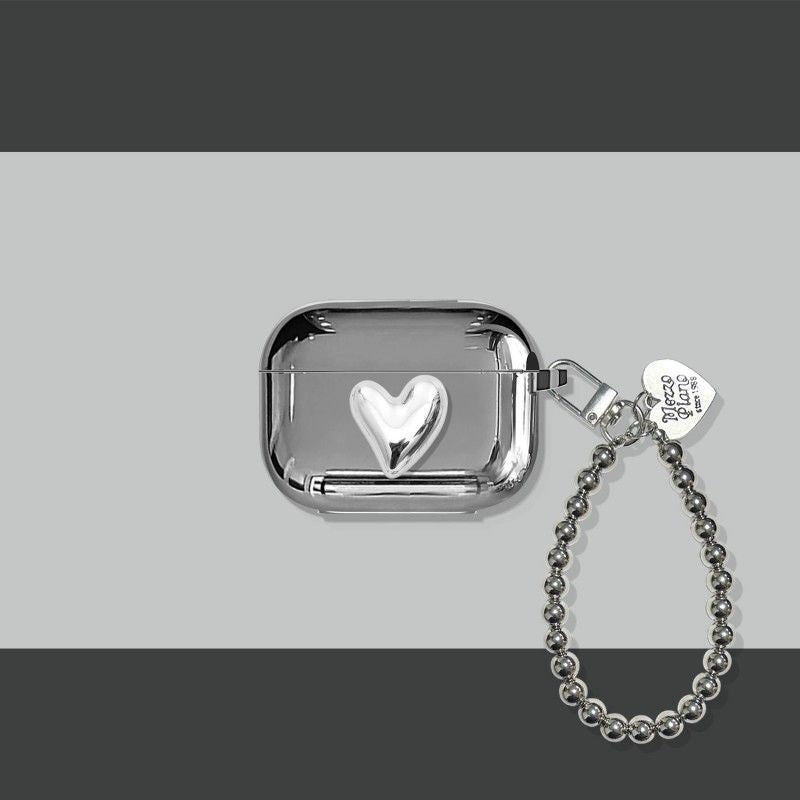 Electroplated 3D Heart + Bracelet Apple AirPods 3