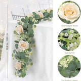 Eucalyptus Flower Vine – Champagne