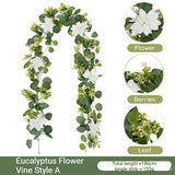 Eucalyptus with Flowers - A