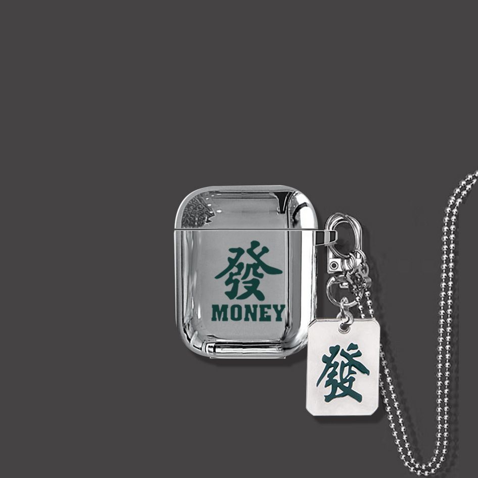 Facai AirPods 1 2 Case+Keyring+Necklace