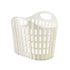 Fold the dirty clothes basket-large white