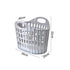 Fold the dirty clothes basket-small gray