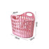 Fold the dirty clothes basket-small pink