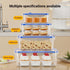 FoodStorageContainerSetofFour-Small,Medium,Large,ExtraLarge