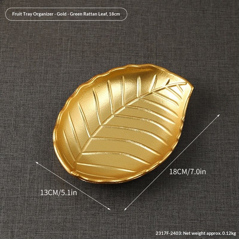2317F-2403-Gold--PhilodendronLeaf18cm