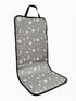 PetGrayBonePrintCarMat