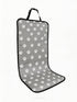 PetGrayPawPrintCarMat