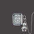 HAPPY Bear AirPods 1 2 Case+Keyring+Necklace