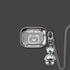 HAPPY Bear Airpods Pro2 Case+Keyring+Necklace
