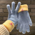 Knit Gloves Sky Blue