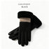 Ladies Winter Warm Cashmere Gloves DY50 Black