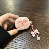 Large Pink Bow [Pink Shell] + Bow Keychain AirPods Pro 2