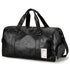 LargePULeatherTravelGymBag-Black