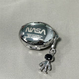 Laser Engraved Astronaut + Matching Keychain Apple AirPods 2