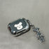 Laser Engraved XX Bear + Matching Keychain Apple AirPods 1