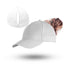 Magnetic Ponytail Cap Cotton Mesh White