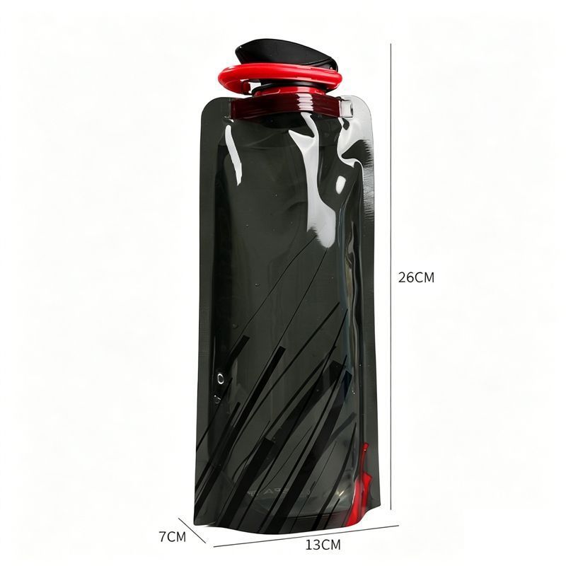 Portable Water Bottle - Black