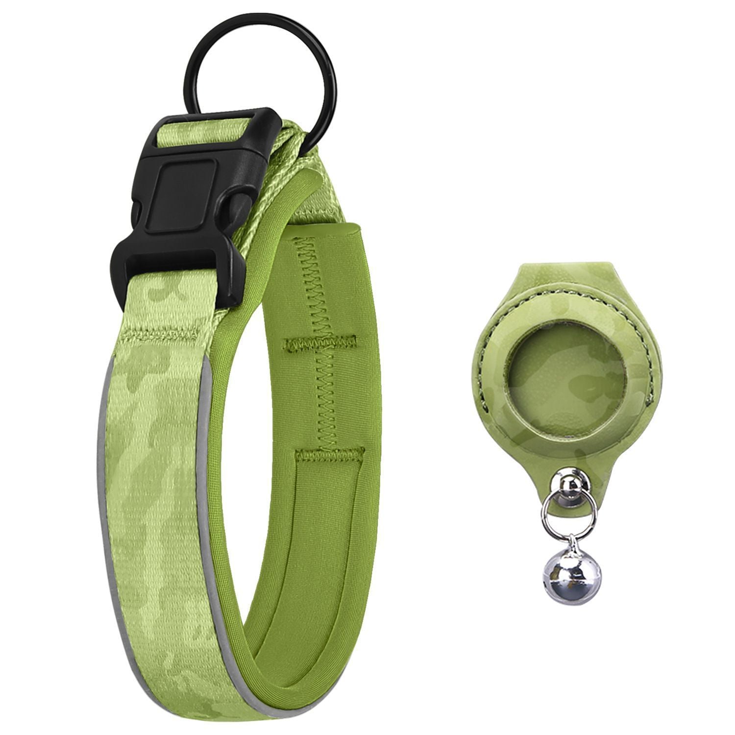 Pet positioning collar-Camo Green 1Pair1-S-without locator