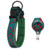 Pet positioning collar-Heart Green 1Pair1-S-without locator