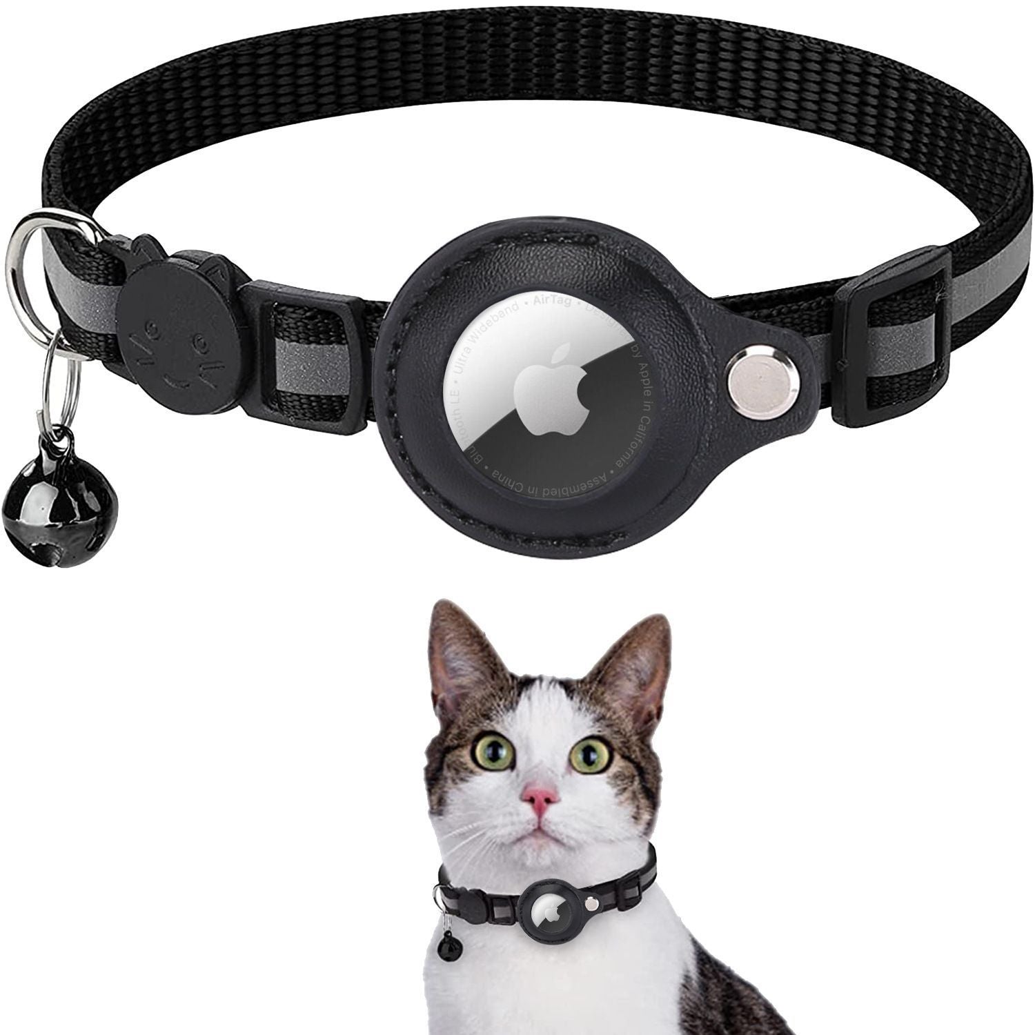 Pet positioning neck collar-Black