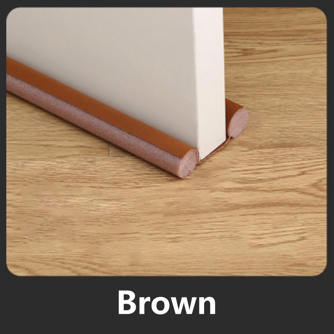 Door gap and bottom sealing strip-Brown