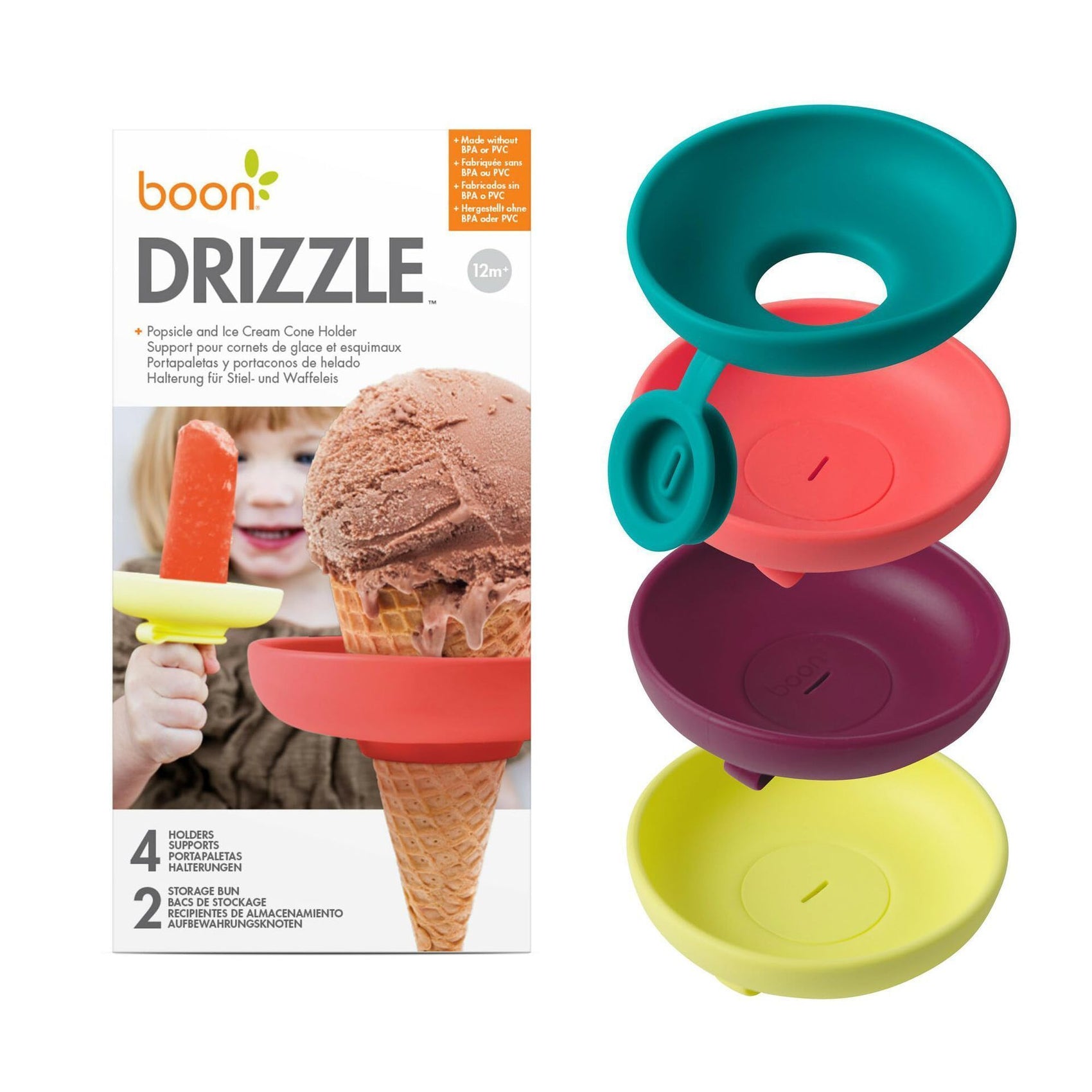Silicone Popsicle stand-Blue