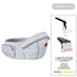 SilverGray(SeatCushionUpgradedwith5cmL-ShapedFoam)