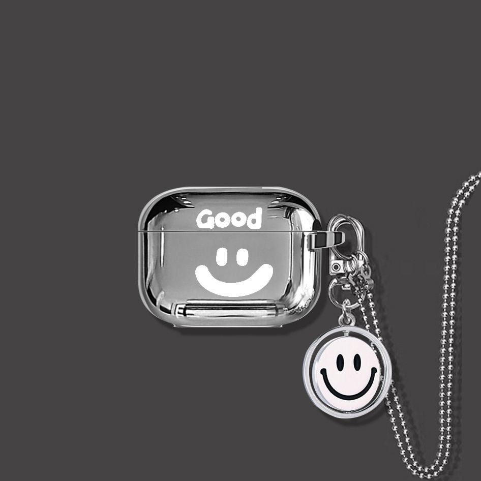 Smiley Face AirPods 3 Case+Keyring+Necklace
