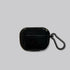 Solid Black Soft Case + Hook AirPods 3