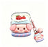 Strawberry Hat Pig Bluetooth Earphone Case + pendant AirPods Pro