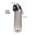 Transparent black 0 Sugar 0 Calorie Scented Water Bottle