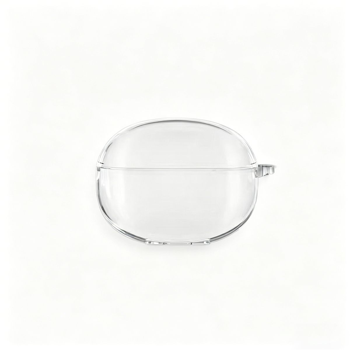Transparent + Black Buckle Bluetooth Earphone Case Apple AirPods 4