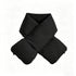 USB Heated White Duck Down Neck Warmer Black
