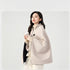 USB Washable Heated Shawl-No Power Bank Included-Apricot