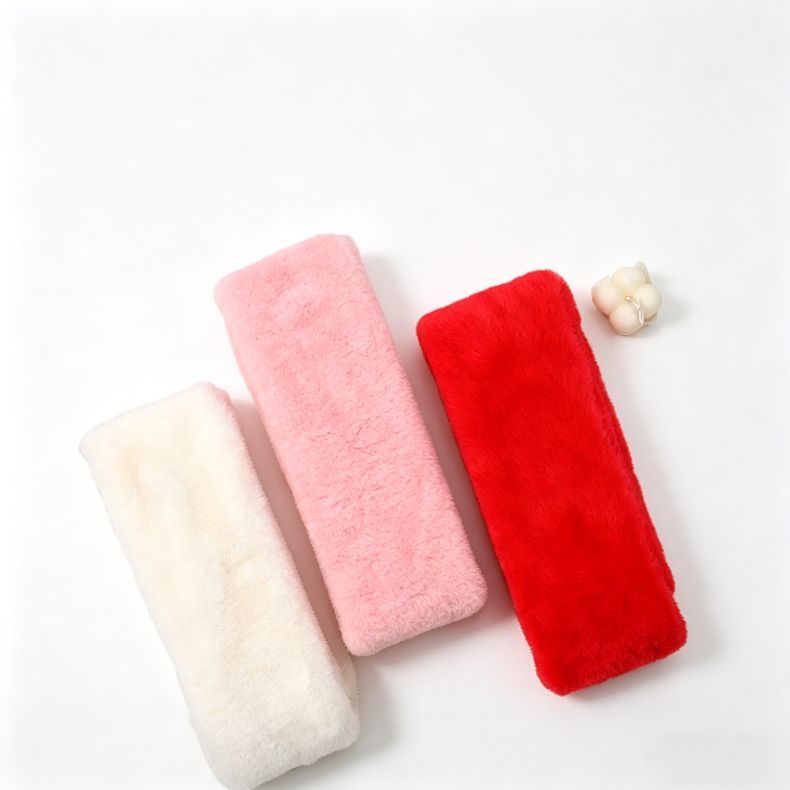 Winter Imitation Rabbit Fur USB Heated Scarf Pink-Gift Box Edition