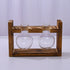 HydroponicWoodenFramewithSnap-On-SphericalDoubleBottle