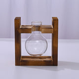HydroponicWoodenFramewithSnap-On-SphericalSingleBottle