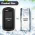 4 Pack Extra Large Ice Block Mold Black