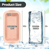 4 Pack Extra Large Ice Block Mold-Morandi Pink