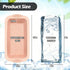 4 Pack Extra Large Ice Block Mold-Morandi Pink