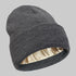 2Pcs Knit Beanie grey 05