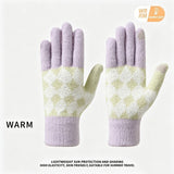 2Pcs Touchscreen Knitted Gloves