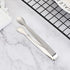 12Pcs Stainless Steel Square Candy Tongs, Food Serving Clips for Party Wedding Salad Bar Kitchen Household Use-Silver 01