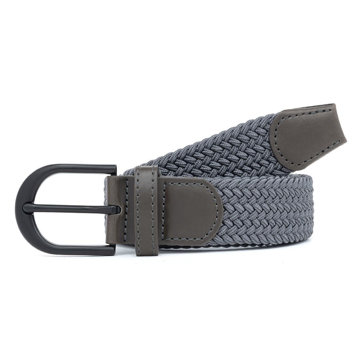 Men's Woven Belt Grey 02