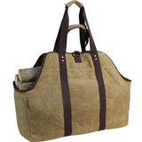 Firewood Storage Bag Khaki