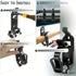 8 Pcs Fixed Hanging Latch Black