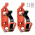 8 Pcs Fixed Hanging Latch Orange