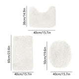 Bathroom Rugs Sets White