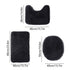 Bathroom Rugs Sets Black
